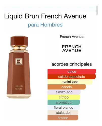 Liquid Brun EDP 100 ML Hombre – French Avenue Inspirado en Althaïr